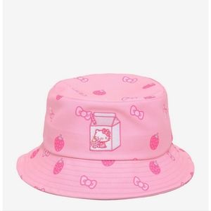 Hello Kitty Strawberries & Bows Bucket Hat